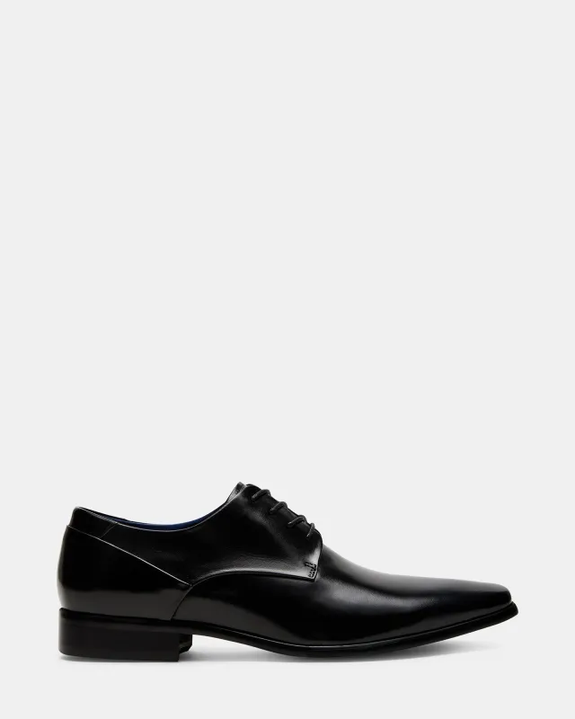 GEMARI BLACK LEATHER - SM REBOOTED sold by Steve Madden