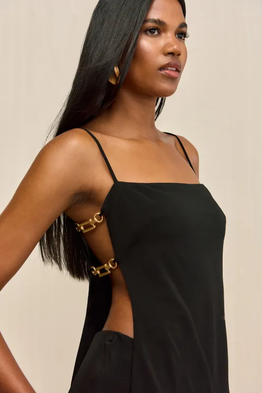 LIBRA TOP - BLACK sold by Cult Gaia