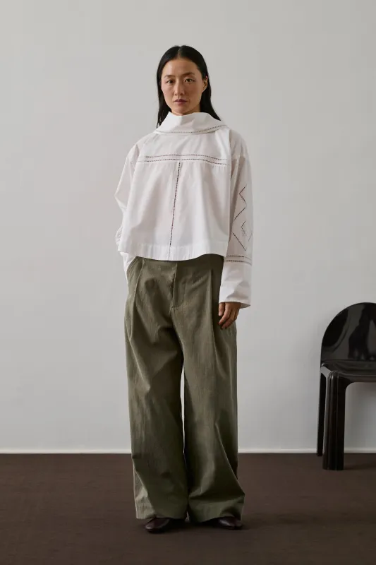 CHEMISE GUILLEMETTE BLANCHE sold by soeur