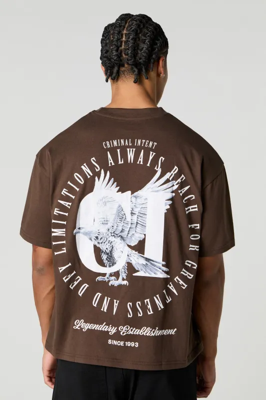 Criminal Intent Graphic Relaxed T-Shirt sold by Urban Planet