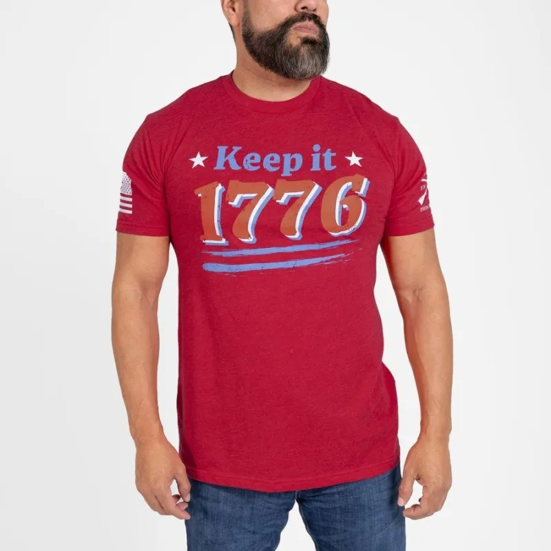 Keep It 1776 T-Shirt - Red sold by Grunt Style
