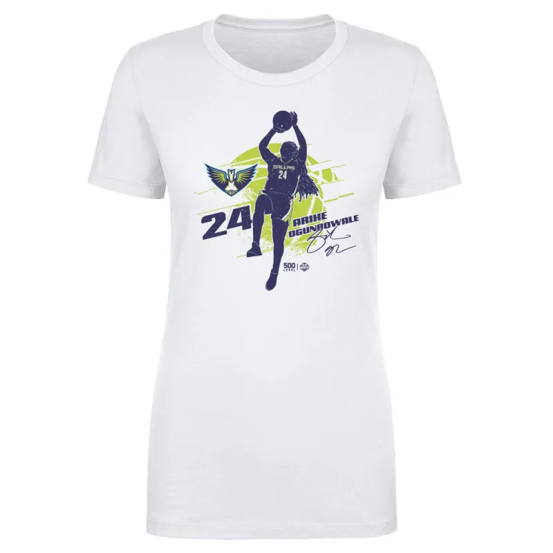 Arike Ogunbowale Dallas Wings Silhouette sold by 500 Level