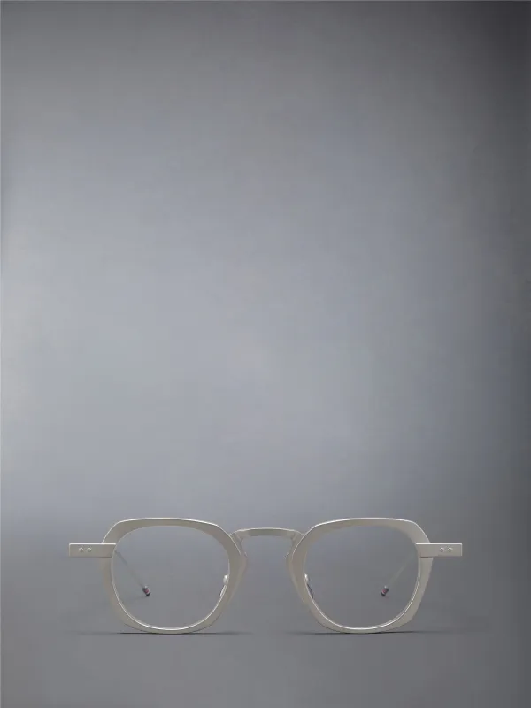 TITANIUM SQUARE EYEGLASSES sold by Thom Browne