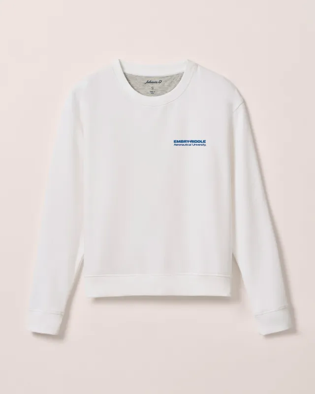 Women's Embry-Riddle Penny Crewneck Sweatshirt sold by Johnnie-O