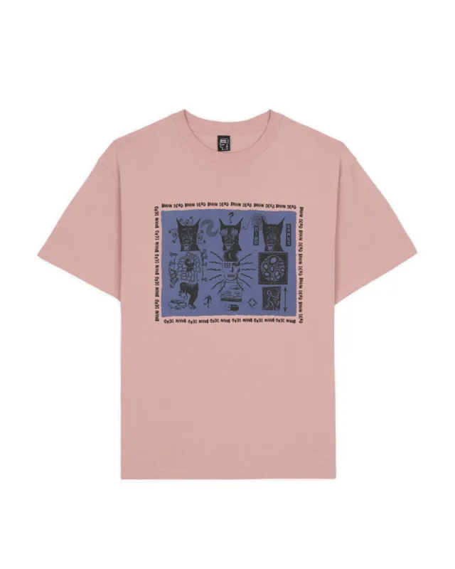 Mind Games T-shirt - Mauve sold by We Are Braindead