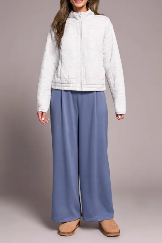 Tribal Maeve Quilted Jacket - Frost Grey sold by Boutique with Grace