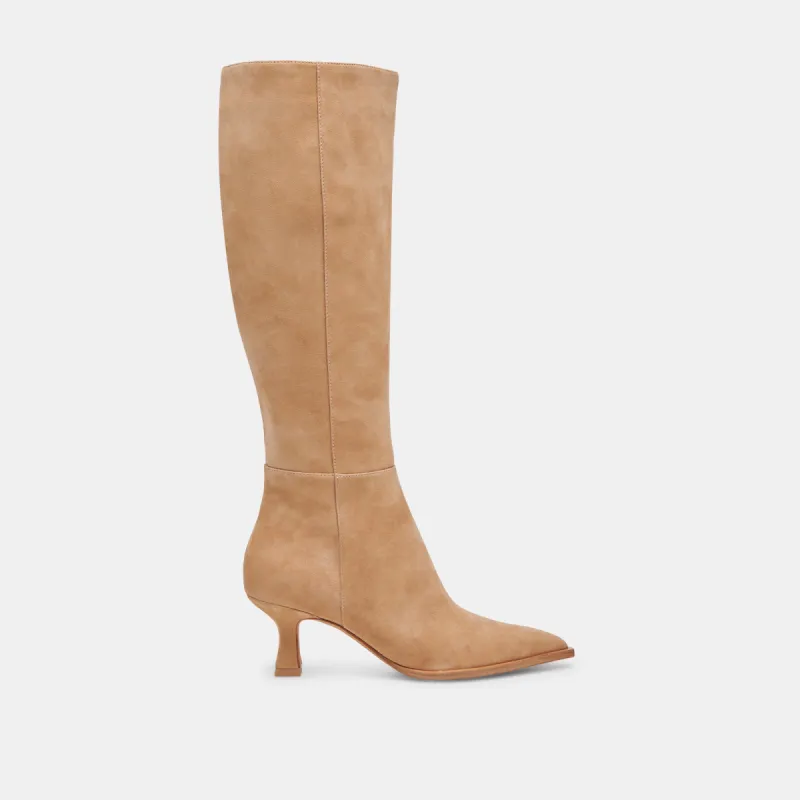 AUGGIE CAMEL SUEDE sold by Dolce Vita