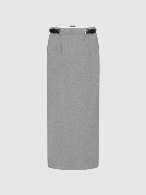 Straight Maxi Skirts - NINIDO sold by Urban Revivo
