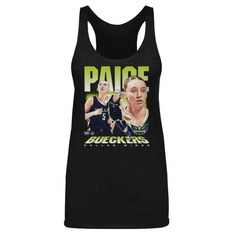 Paige Bueckers Dallas Wings Vintage WHT sold by 500 Level