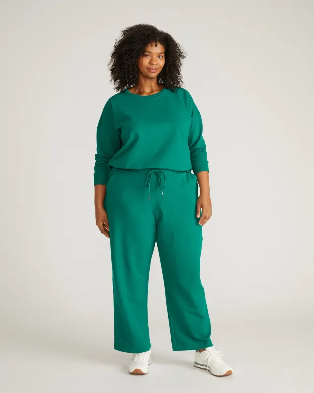 Lauren Classic Sweatshirt - Aventurine sold by Universal Standard