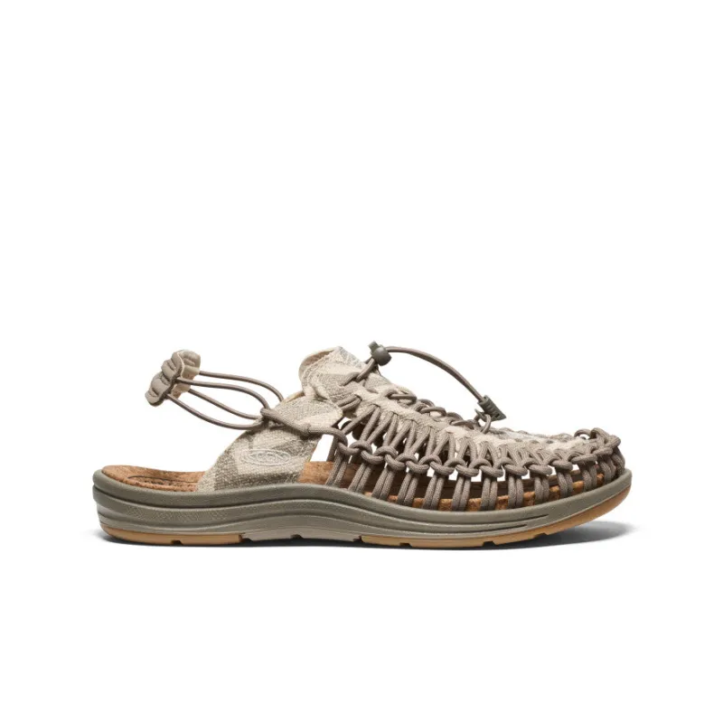 All Gender UNEEK II Convertible Canvas Sneaker  |  Brindle/Natural sold by Keen
