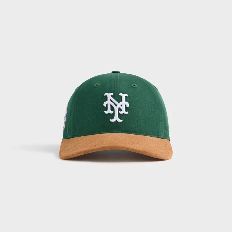 Kith & '47 for the New York Mets Twill Classic Cap with Suede Brim - Stadium sold by Kith
