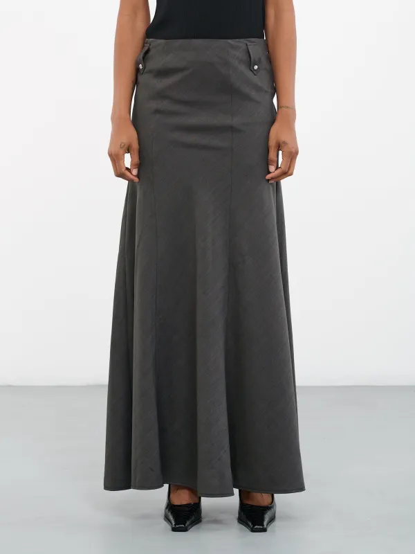 Tailored Skirt (SK-09-GREY) sold by lorenzo