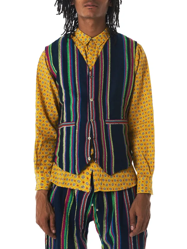 Pinstripe Reversible Waistcoat (TB-MPWC-WW01) sold by lorenzo