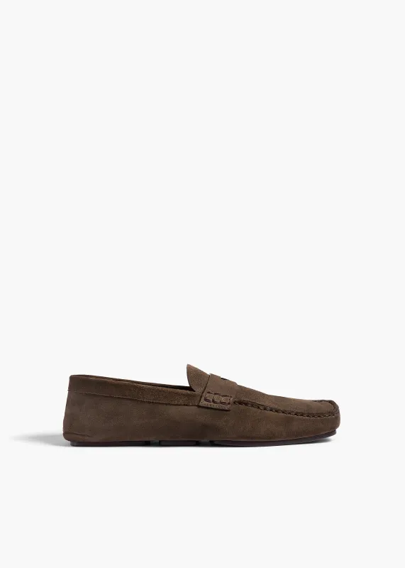 Billy Loafer in Sable Suede sold by KHAITE