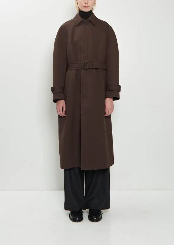 ジャケット・アウター AURALEE 25AW TWISTED DOUBLE CLOTH COAT Twisted Double Cloth Coat – La Garçonne