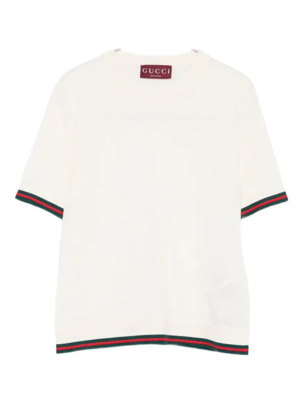 Gucci CASHMERE AND SILK TOP | Parallel