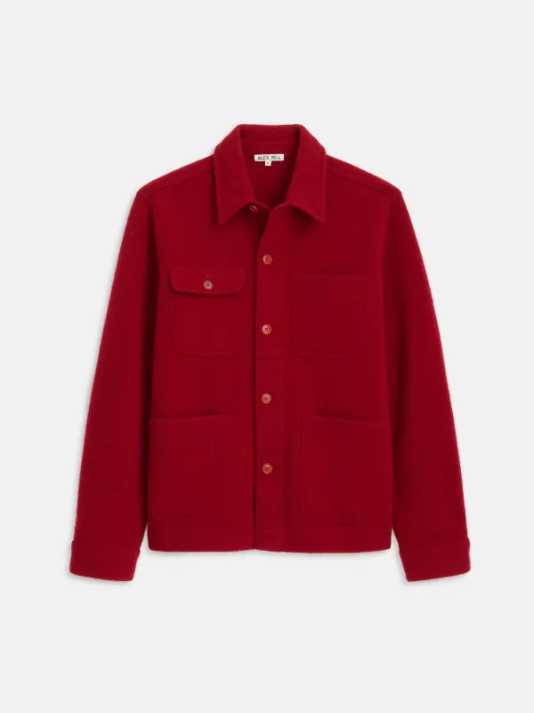 Work Jacket In Merino Wool Knit sold by Alex Mill