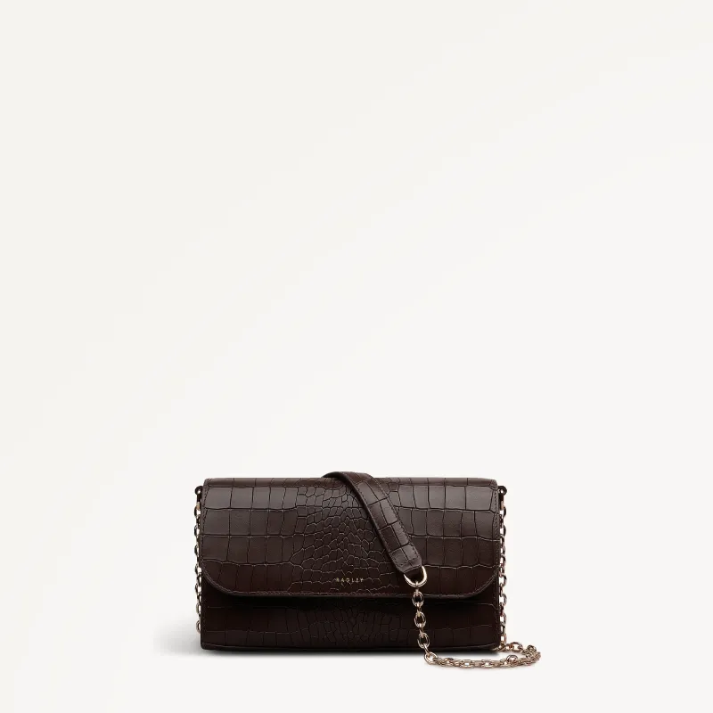 The Rathbone - Faux Croc Micro Flapover Cross Body Bag - RHE32304 sold by Radley